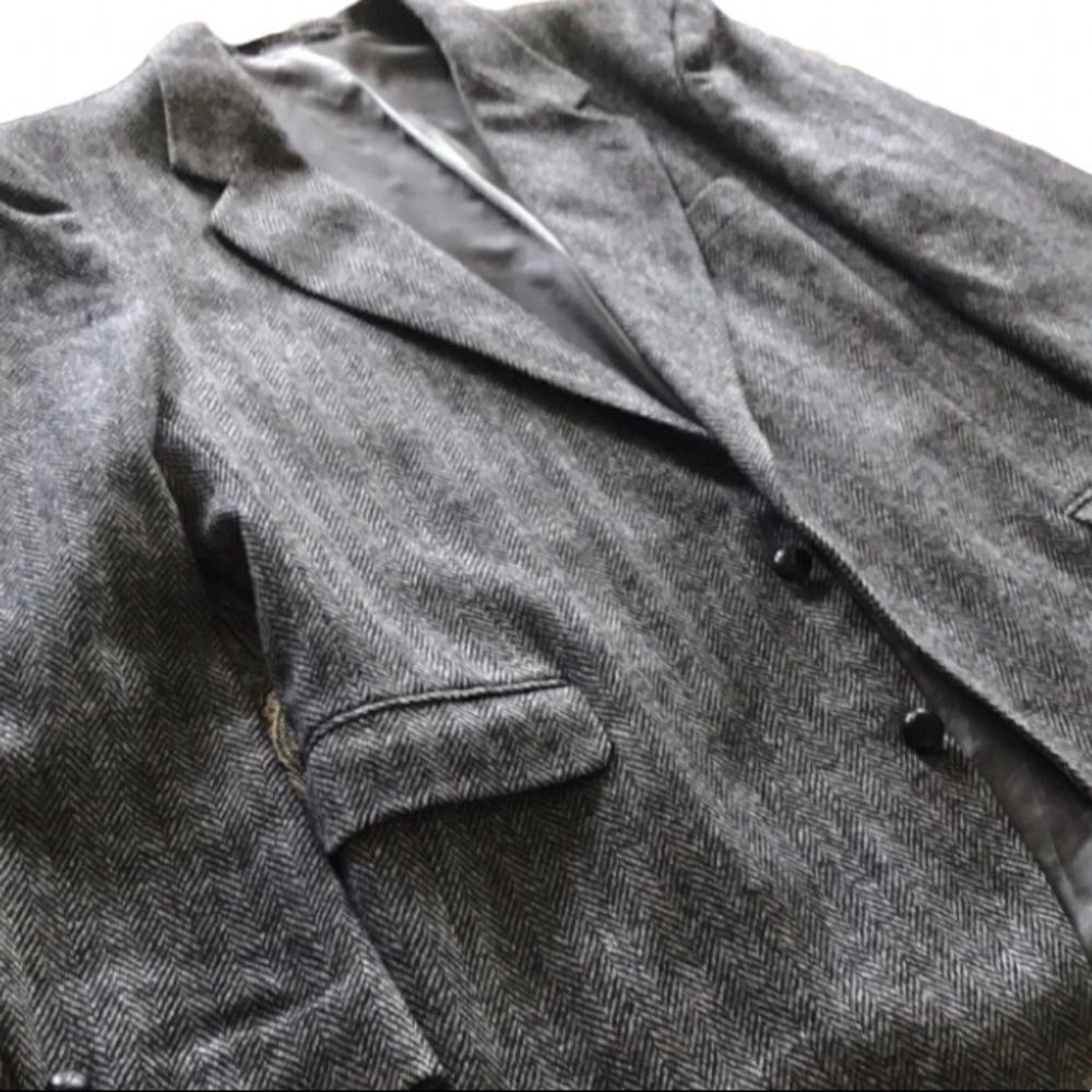 Robert Stock wool lined dress blazer size 46L excellent condition see pics